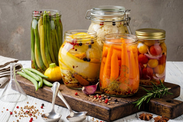 Eingemachtes Gemüse Rezept - Gemüse selber einlegen leichtgemacht