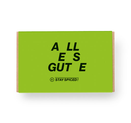 Alles Gute Gewürzbox Geschenkset für 6 Gewürze von Chefkoch-Gewürze (geschlossene Ansicht)