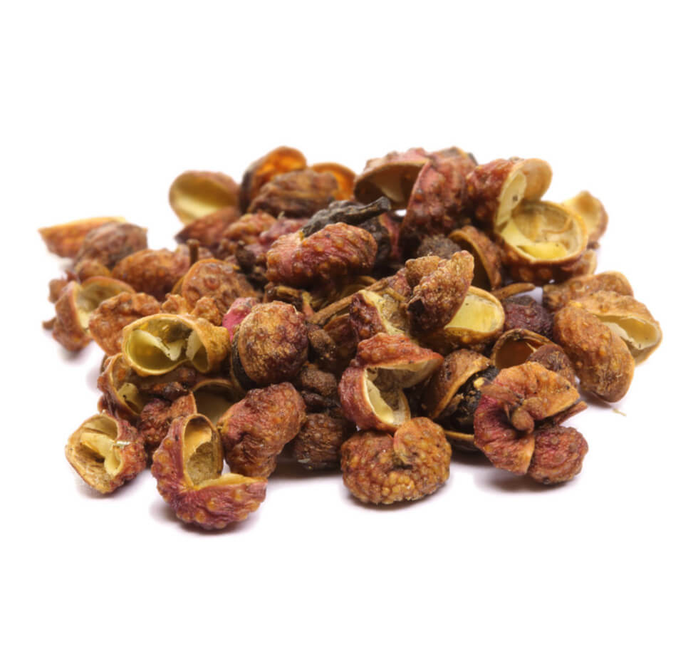 Szechuan-Pfeffer, Sichuan-Chin. Bergpfeffer ganz als loses Gewürz - ideal für einen asiatischen Feuertopf