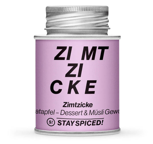 Zimtzicke - Geschlossene Lila Gewürzdose von STAY SPICED