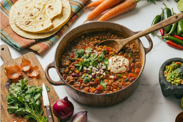 Chili con Carne Rezept mit Schokolade