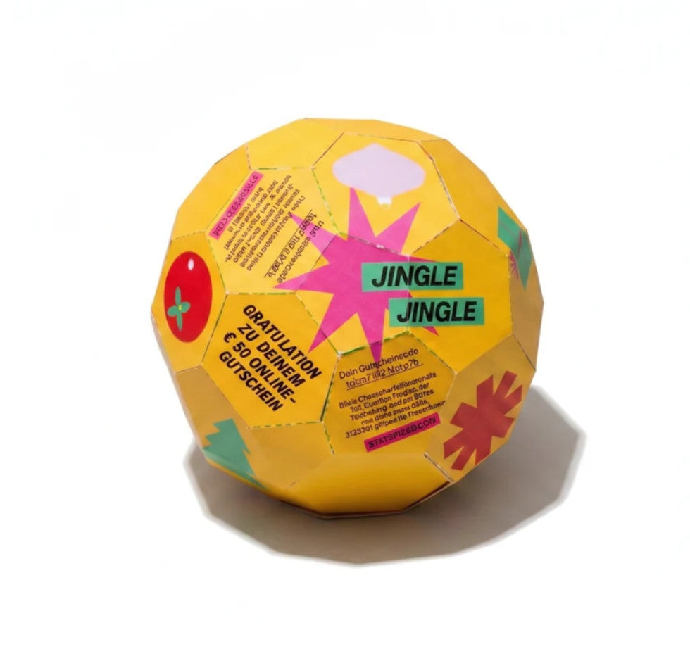 STAY SPICED ! Adventskalender 2026 Spice Cube Mini goldene Kugel mit Gutschein