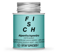 Alpenfischgewürz mit Kräutern - gemahlen