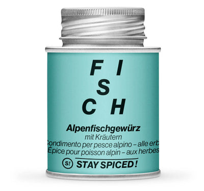Alpenfischgewürz mit Kräutern - gemahlen