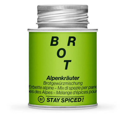 Alpenkräuter Brot Mischung, für den Teig