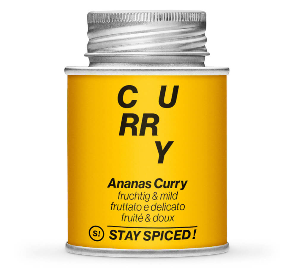 Ananas Curry - Gelb Gewürzdose von STAY SPICED! bei Chefkoch-Gewürze