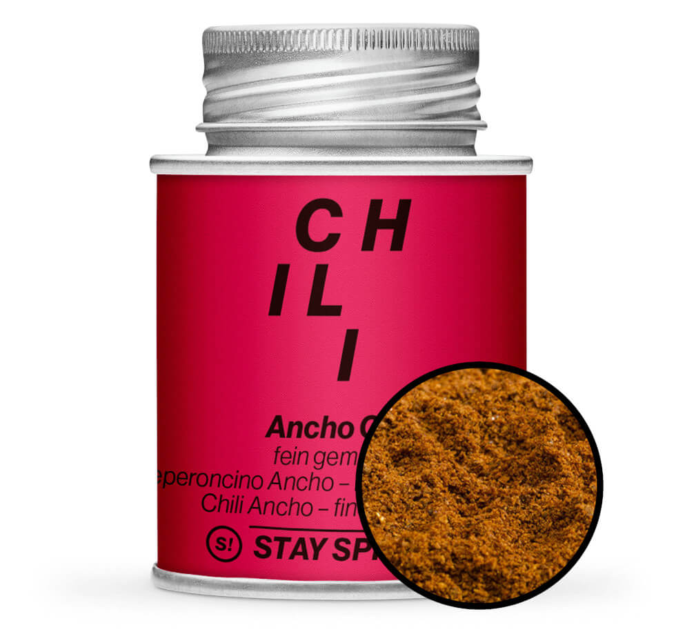 Ancho Chili gemahlen - Rot Gewürzdose von STAY SPICED ! bei Chefkoch-Gewürze