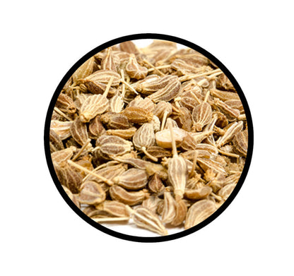 Nahaufnahme der getrockneten Struktur von Anis Samen ganz von STAY SPICED! bei Chefkoch-Gewürze