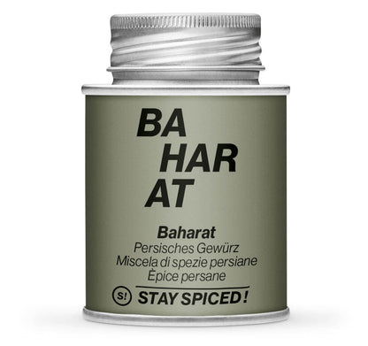 Baharat persische Gewürzmischung - Geschlossene graue Gewürzdose von STAY SPICED!