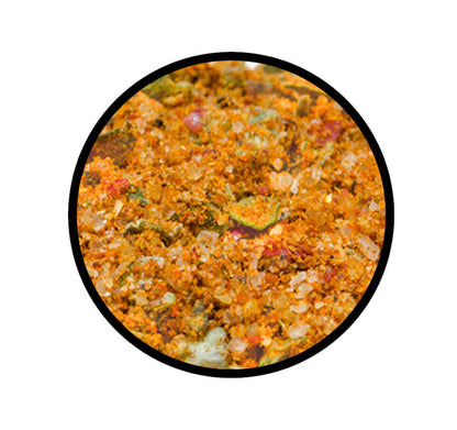 Beef Brisket - Barbecue Rub - Detaillierte Nahaufnahme der Textur / Struktur