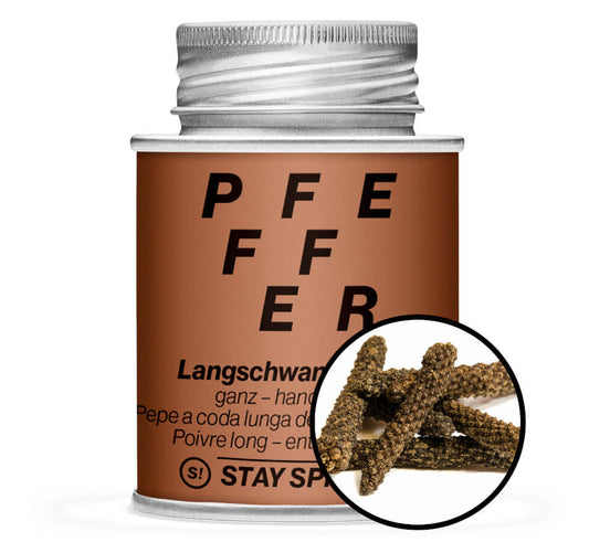 Bengalischer Langschwanzpfeffer ganz - Braun Gewürzdose von STAY SPICED! bei Chefkoch-Gewürze
