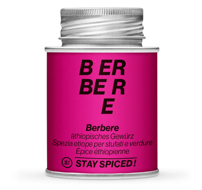 Berbere - Geschlossene pinke Gewürzdose von STAY SPICED