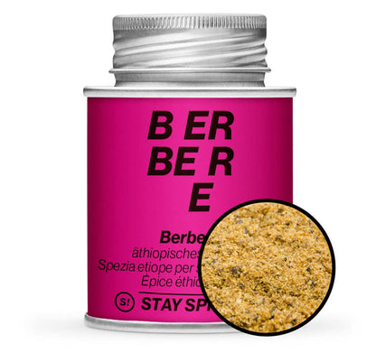 Pinke Gewürzdose mit kleiner runder Gewürz-Vorschau von STAY SPICED ! bei Chefkoch-Gewürze