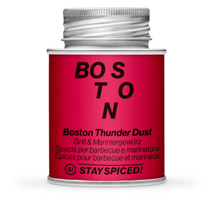 Boston Thunder Dust - Geschlossene pinke Gewürzdose von STAY SPICED