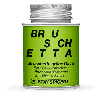 Bruschetta grüne Olive