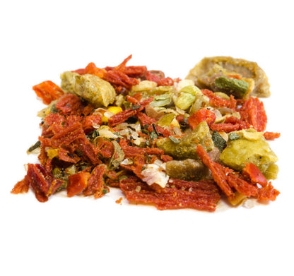 Bruschetta grüne Olive als loses Gewürz - ideal für authentische Dip-Saucen