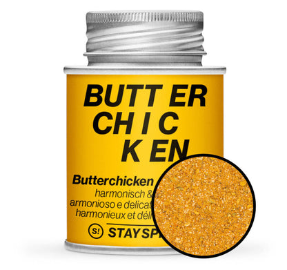 Butter Chicken Gewürz - Gelb Gewürzdose von STAY SPICED! bei Chefkoch-Gewürze