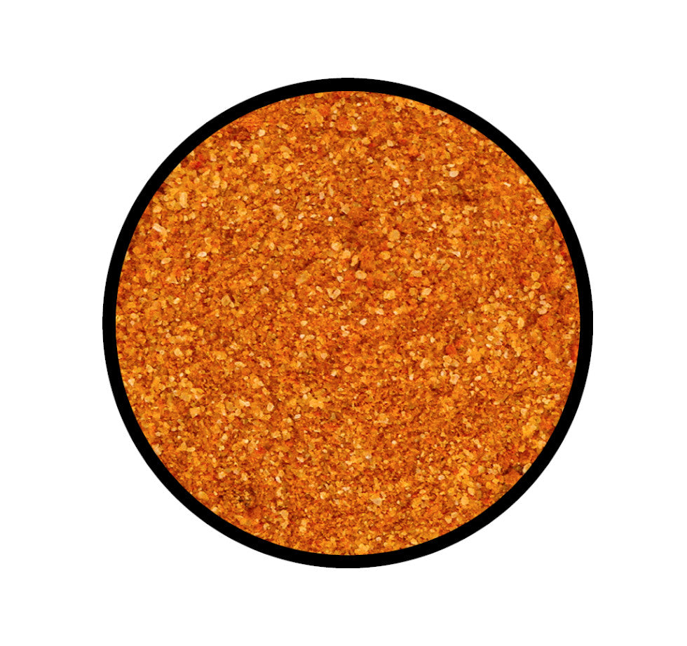 Chili-Salz mittel scharf - Detaillierte Nahaufnahme der Textur / Struktur