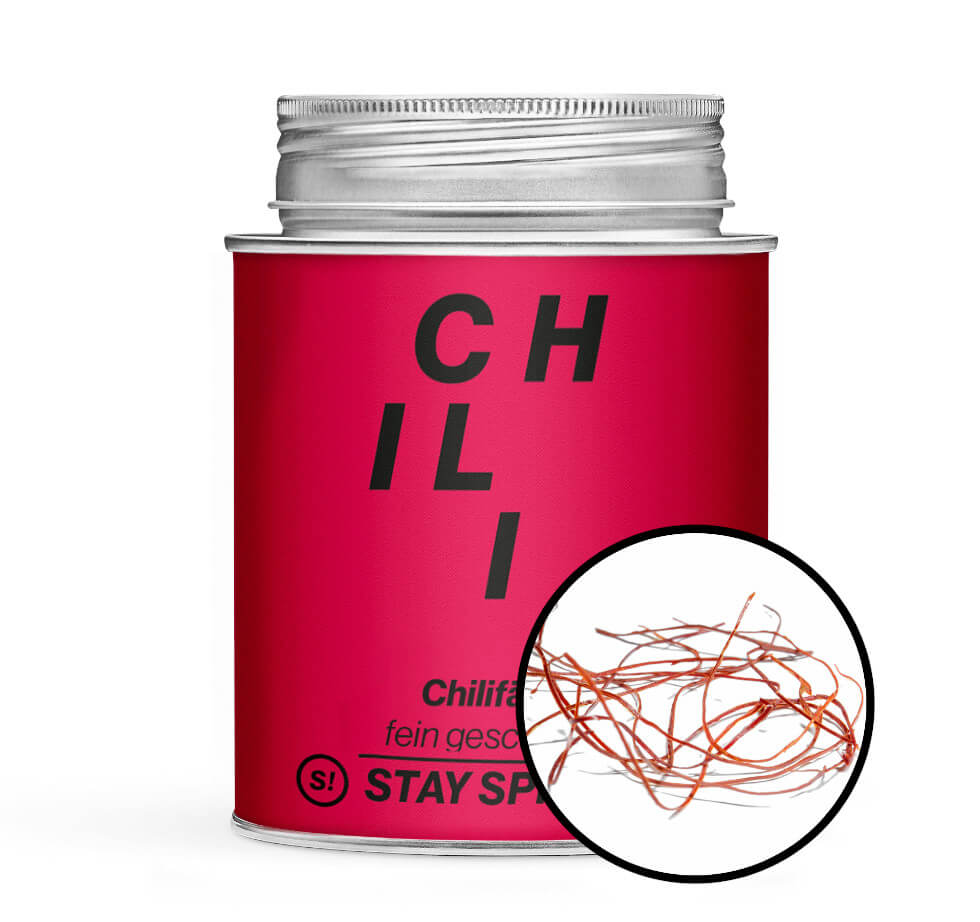 Chilifäden fein geschnitten - Rot Gewürzdose von STAY SPICED ! bei Chefkoch-Gewürze