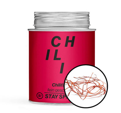 Chilifäden fein geschnitten - Rot Gewürzdose von STAY SPICED ! bei Chefkoch-Gewürze