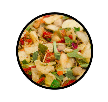 Chimichurri - original Blend Gewürzzubereitung - Detaillierte Nahaufnahme der Textur / Struktur
