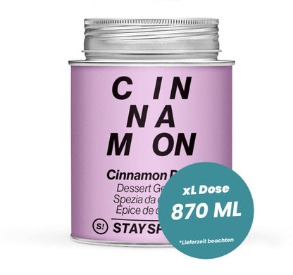Cinnamon Date Dessert Gewürz in der grossen XL-Dose (870ml) von STAY SPICED!