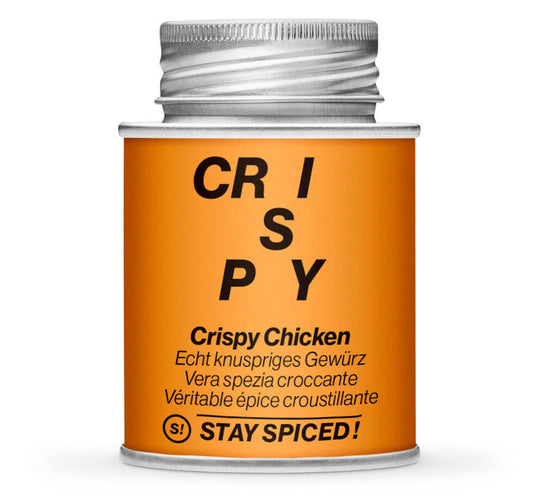 Crispy Chicken - Geschlossene orange Gewürzdose von STAY SPICED