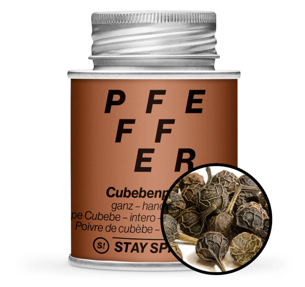 Cubebenpfeffer ganz - Braun Gewürzdose von STAY SPICED! bei Chefkoch-Gewürze
