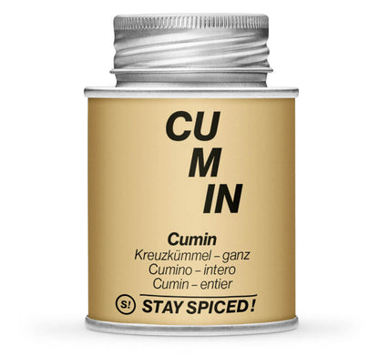 Hellbraune Gewürzdose mit Cumin - Kreuzkümmel - ganz von STAY SPICED! bei Chefkoch-Gewürze