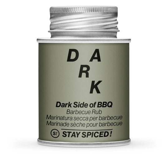 Dark Side of BBQ - Geschlossene graue Gewürzdose von STAY SPICED