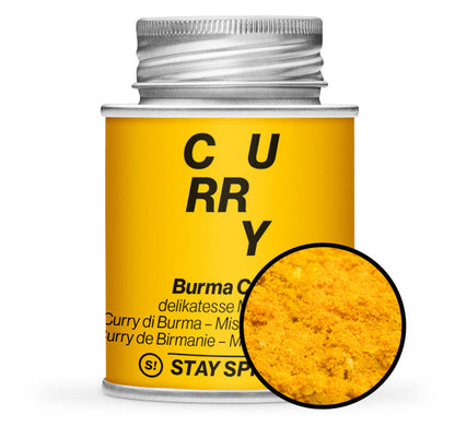 Delikatess Burma Curry - Gelb Gewürzdose von STAY SPICED! bei Chefkoch-Gewürze