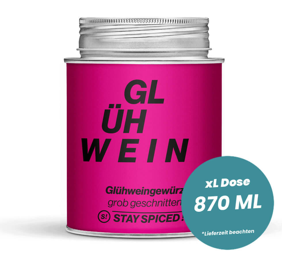 Glühweingewürz in der grossen XL-Dose (870ml) von STAY SPICED!