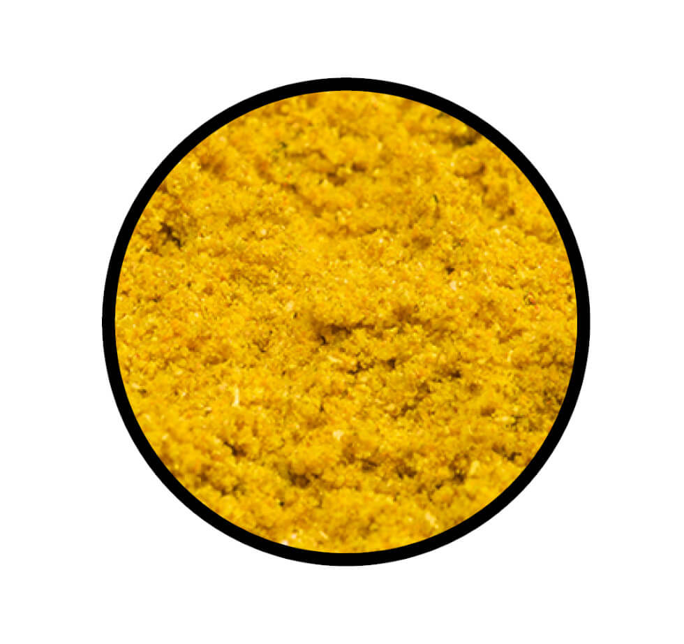 Golden Milk Chai - Detaillierte Nahaufnahme der Textur / Struktur