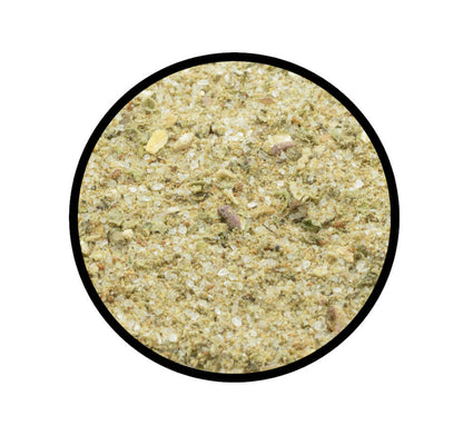 Gratin & Auflauf Gewürzmischung - Detaillierte Nahaufnahme der Textur