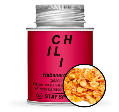 Habanero Chili orange geschrotet - Rot Gewürzdose von STAY SPICED ! bei Chefkoch-Gewürze