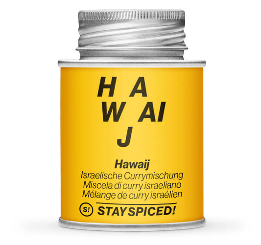 Hawaij - Geschlossene gelbe Gewürzdose von STAY SPICED