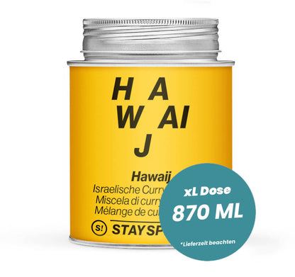 Hawaij in der grossen XL-Dose (870ml) von STAY SPICED !