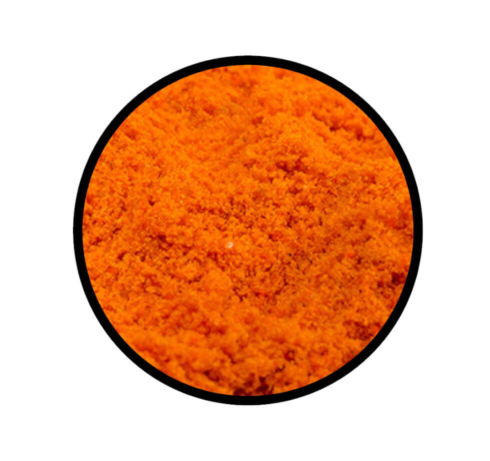 Jalapeno Chili rot gemahlen - Detaillierte Nahaufnahme der Textur / Struktur
