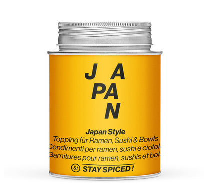 Japan Style Topping  in der grossen XL-Dose (870ml) von STAY SPICED!