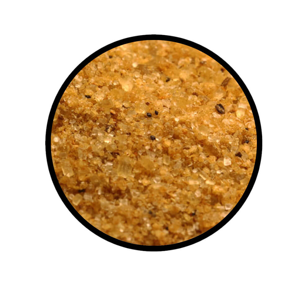 Kaiserschmarrn Gewürz - Detaillierte Nahaufnahme der Textur / Struktur
