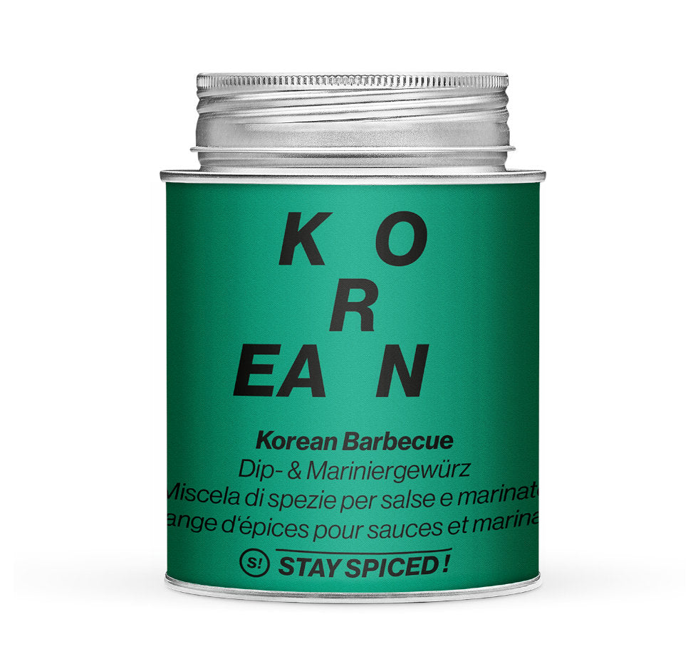 Korean Barbecue Dip & Mariniergewürz in der grossen XL-Dose (870ml) von STAY SPICED!