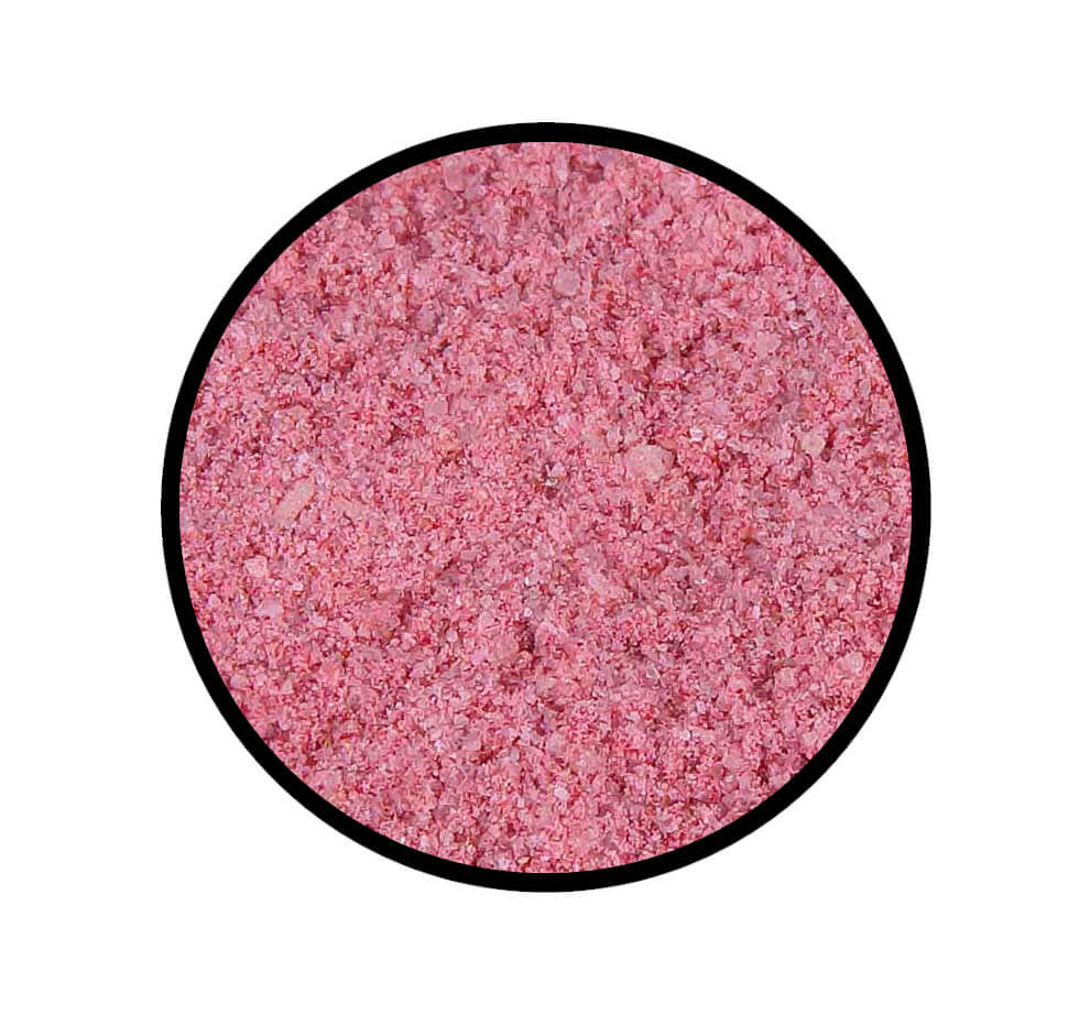 Lollipop Sweet Berrie Dust - Detaillierte Nahaufnahme der Textur / Struktur. Ideales Gewürz für Fruchtspiesse vom Grill