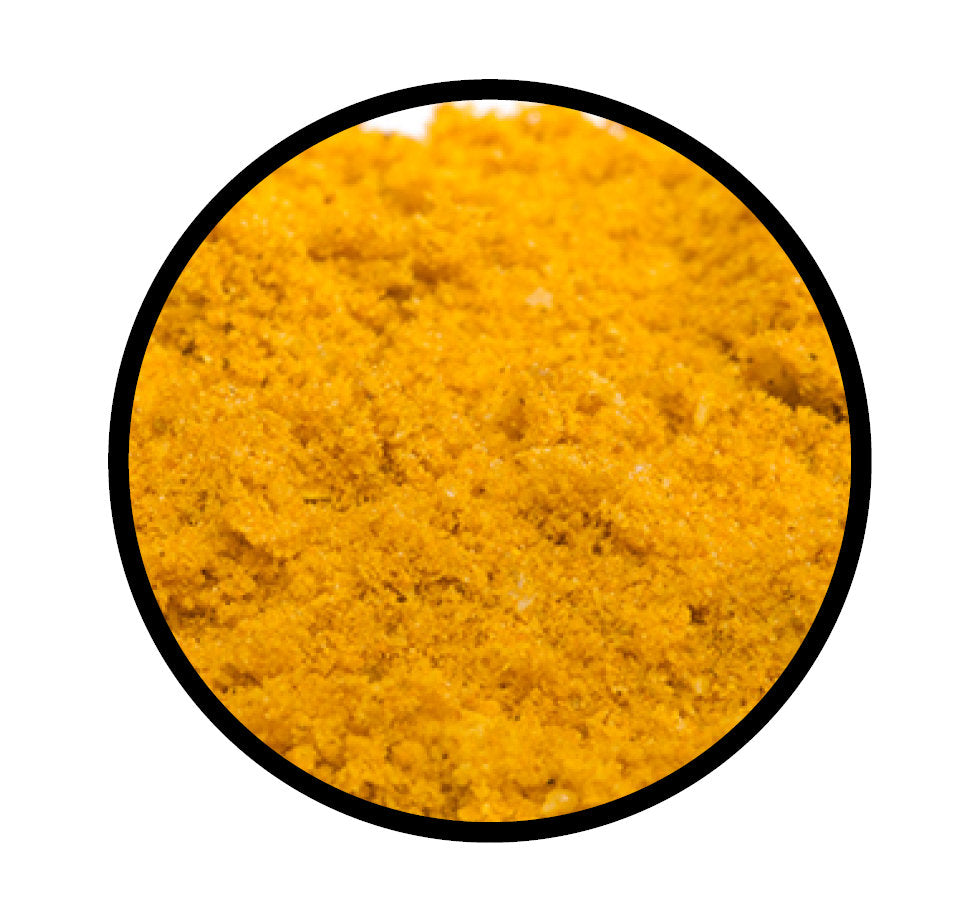 Mango Curry - Detaillierte Nahaufnahme der Textur / Struktur