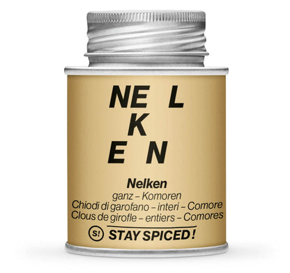 Nelken ganz - Hellbraune Gewürzdose von STAY SPICED! bei Chefkoch-Gewürze