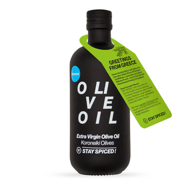 STAY SPICED! Olivenöl "Koroneiki Olives" - FRÜHERNTE, 0,5 Liter