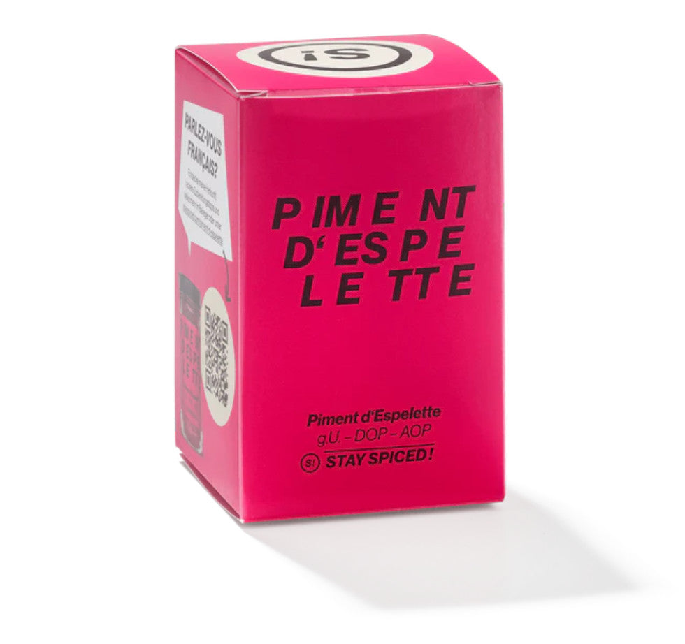 Piment d'Espelette - Verpackungskarton von STAY SPICED