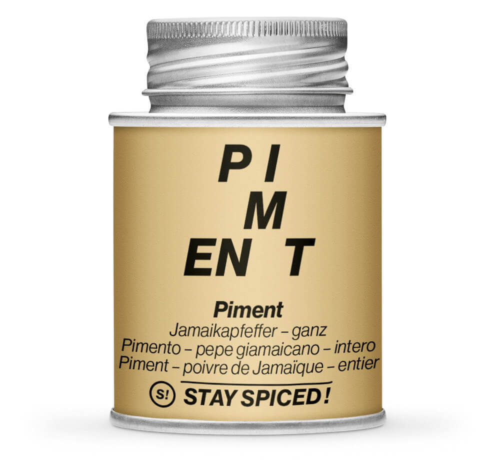 Piment ganz - Geschlossene Hellbraun Gewürzdose von STAY SPICED!.