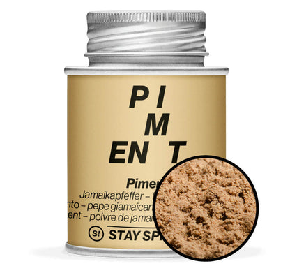 Piment gemahlen - Hellbraun Gewürzdose von STAY SPICED! bei Chefkoch-Gewürze