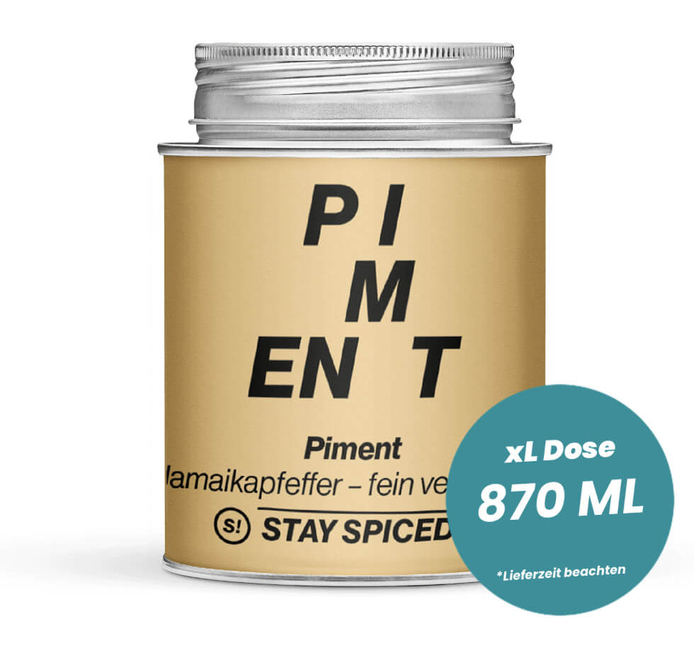 Piment gemahlen in der grossen XL-Dose (870ml) von STAY SPICED!