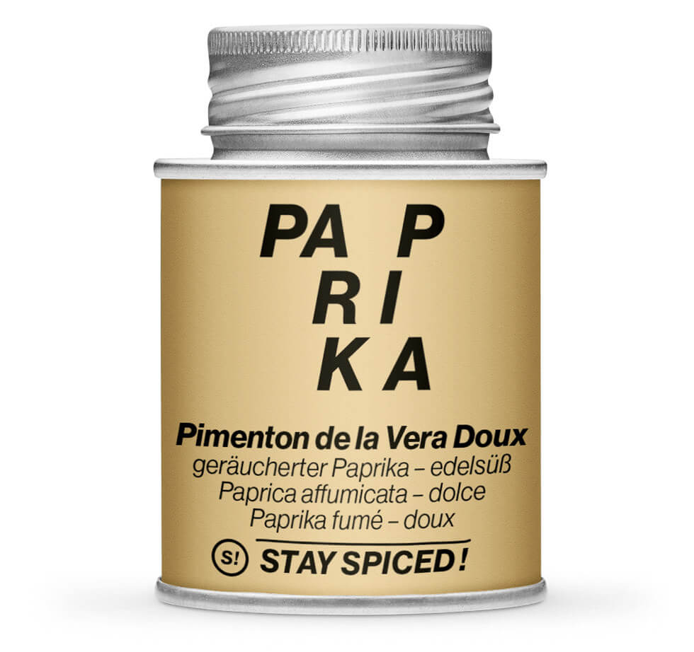 Pimenton de la Vera Doux - Hellbraune Gewürzdose von STAY SPICED! bei Chefkoch-Gewürze